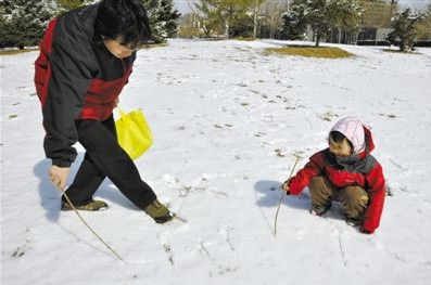 北京入冬以來最大降雪致空氣質(zhì)量達(dá)一級水準(zhǔn)