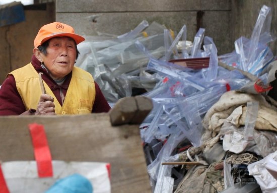 江西80歲女環(huán)衛(wèi)工吳美珍