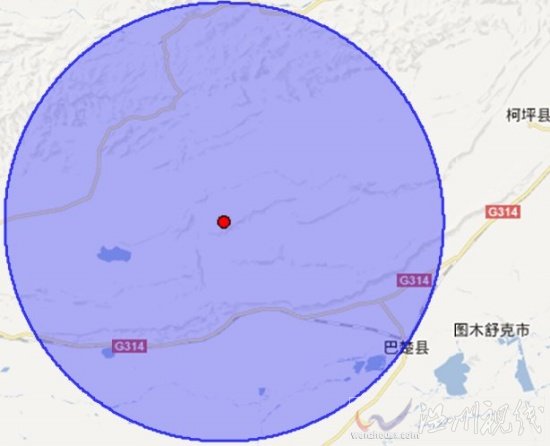 2013年2月18日阿圖什市4.6級(jí)地震
