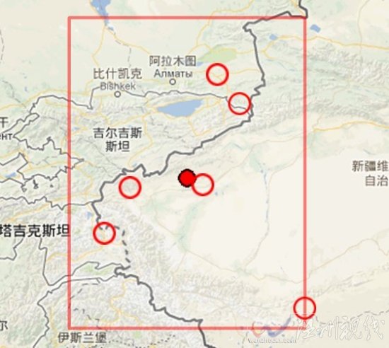 新疆阿圖什市發(fā)生5.2級(jí)地震