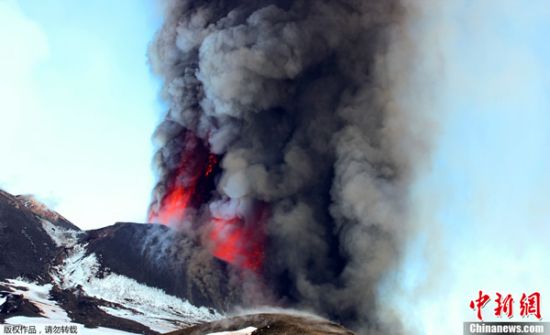 希韋盧奇火山噴發(fā)