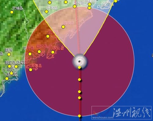 8號(hào)臺(tái)風(fēng)西馬侖將登陸福建漳浦縣沿海
