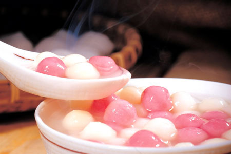 溫州冬至節(jié)有吃湯圓的習俗