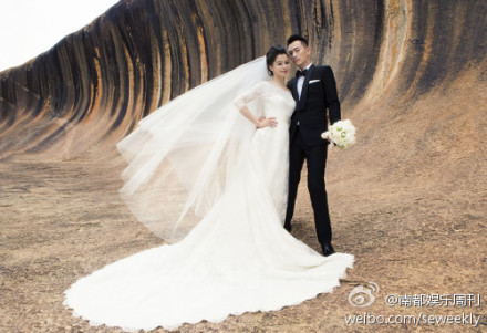 徐若瑄李云峰結(jié)婚照曝光