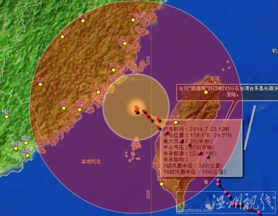 溫州臺(tái)風(fēng)麥德姆