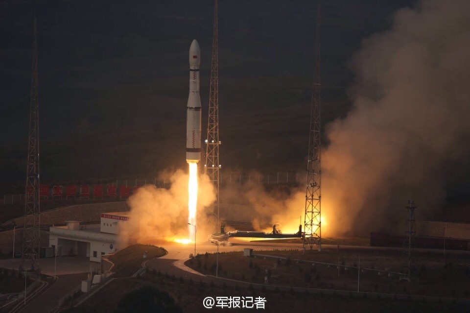 長(zhǎng)征六號(hào)發(fā)射成功