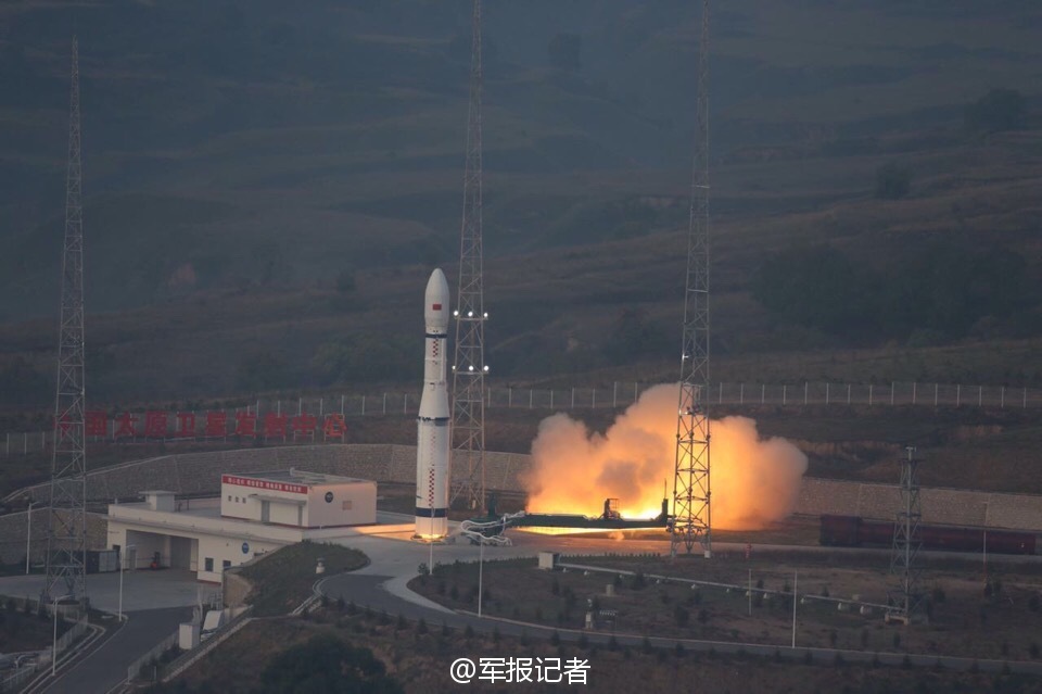 長(zhǎng)征六號(hào)發(fā)射成功