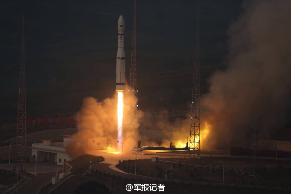 長(zhǎng)征六號(hào)發(fā)射成功